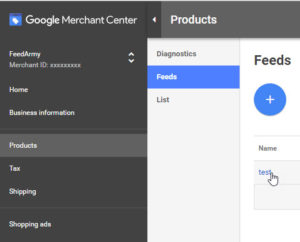 Google Merchant Feed