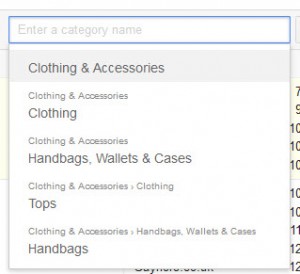 Google Merchant Assortment Categories