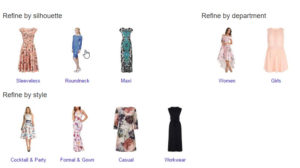 Google Shopping Refined Categories
