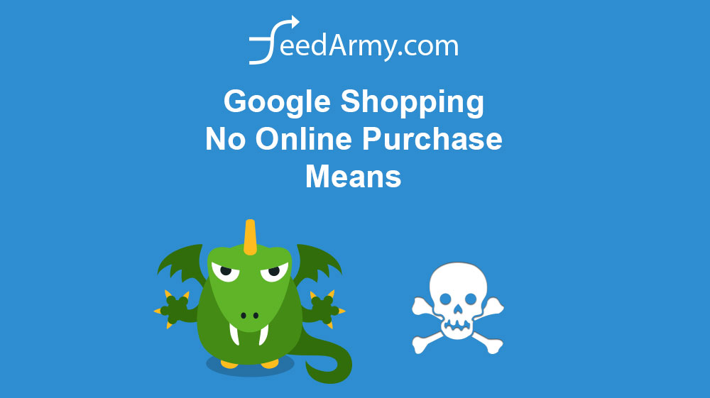 Google Shopping No Online Purchase Means