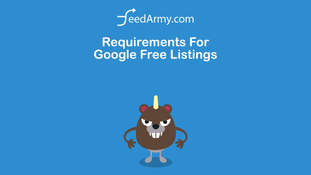 Requirements For Google Free Listings
