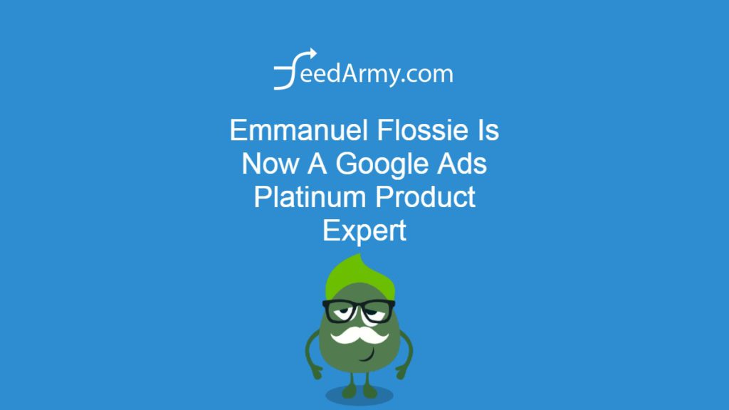 Emmanuel Flossie Is Now A Google Ads Platinum Product Expert
