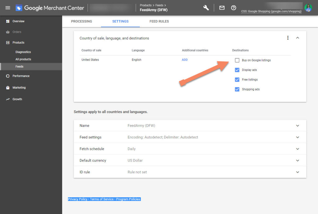 Google-Merchant-Center-Enable-Buy-On-Google-Existing-Feed