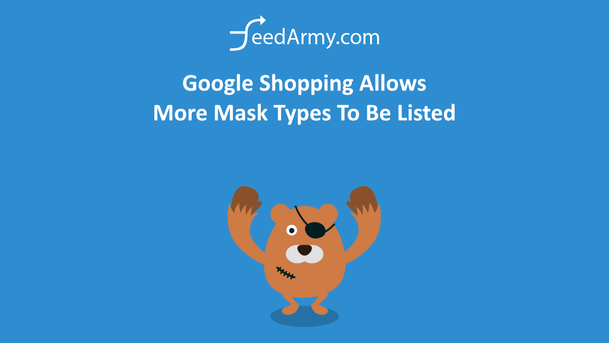 Google Shopping Allows More Mask Types To Be Listed