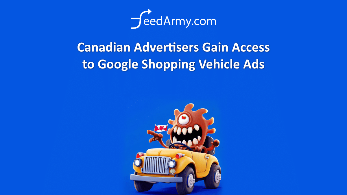 Canadian Advertisers Gain Access to Google Shopping Vehicle Ads