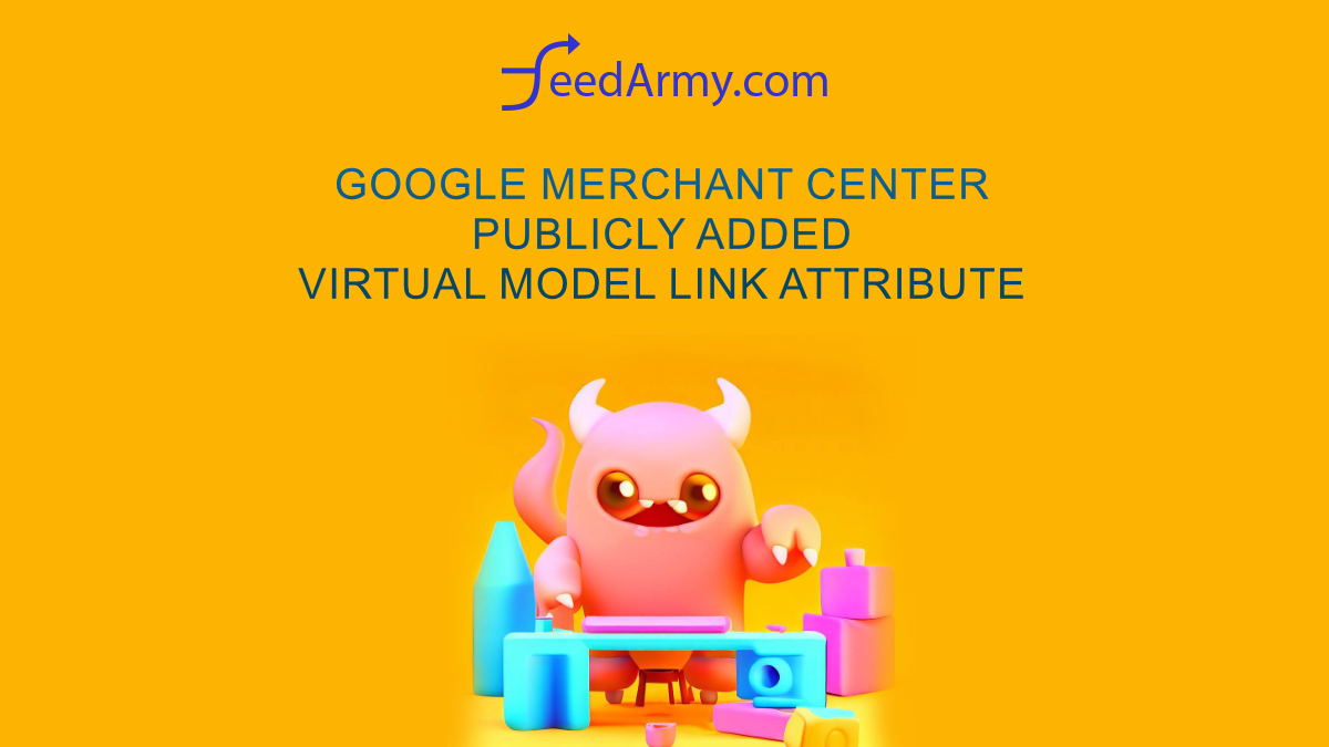 Google Merchant Center Publicly Added Virtual Model Link Attribute