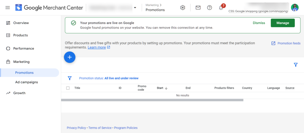 Google Merchant Center Promotions Are Live on Google