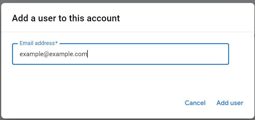 Google Merchant Center Next Add User Email