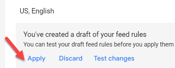 Save Feed Rules In Google Merchant Center