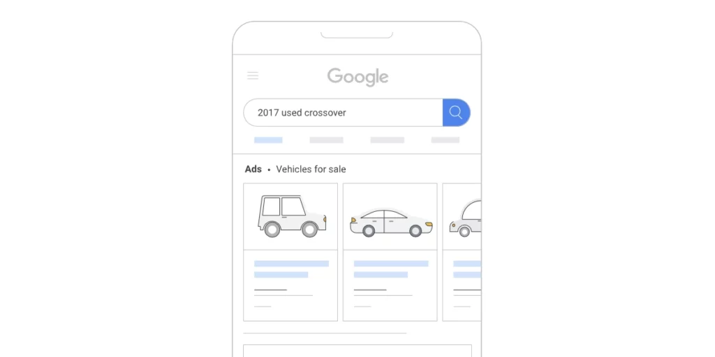 Google Shopping Vehicle Ads
